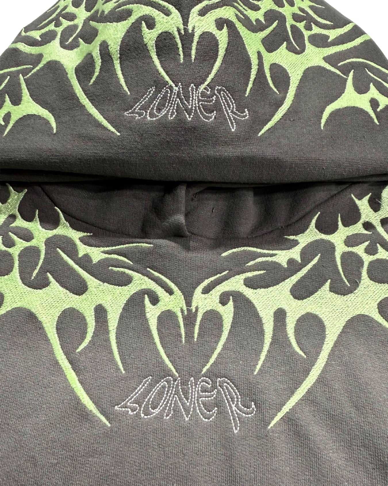 777Sigilism Hoodie (Glow in the Dark) Grey-Green