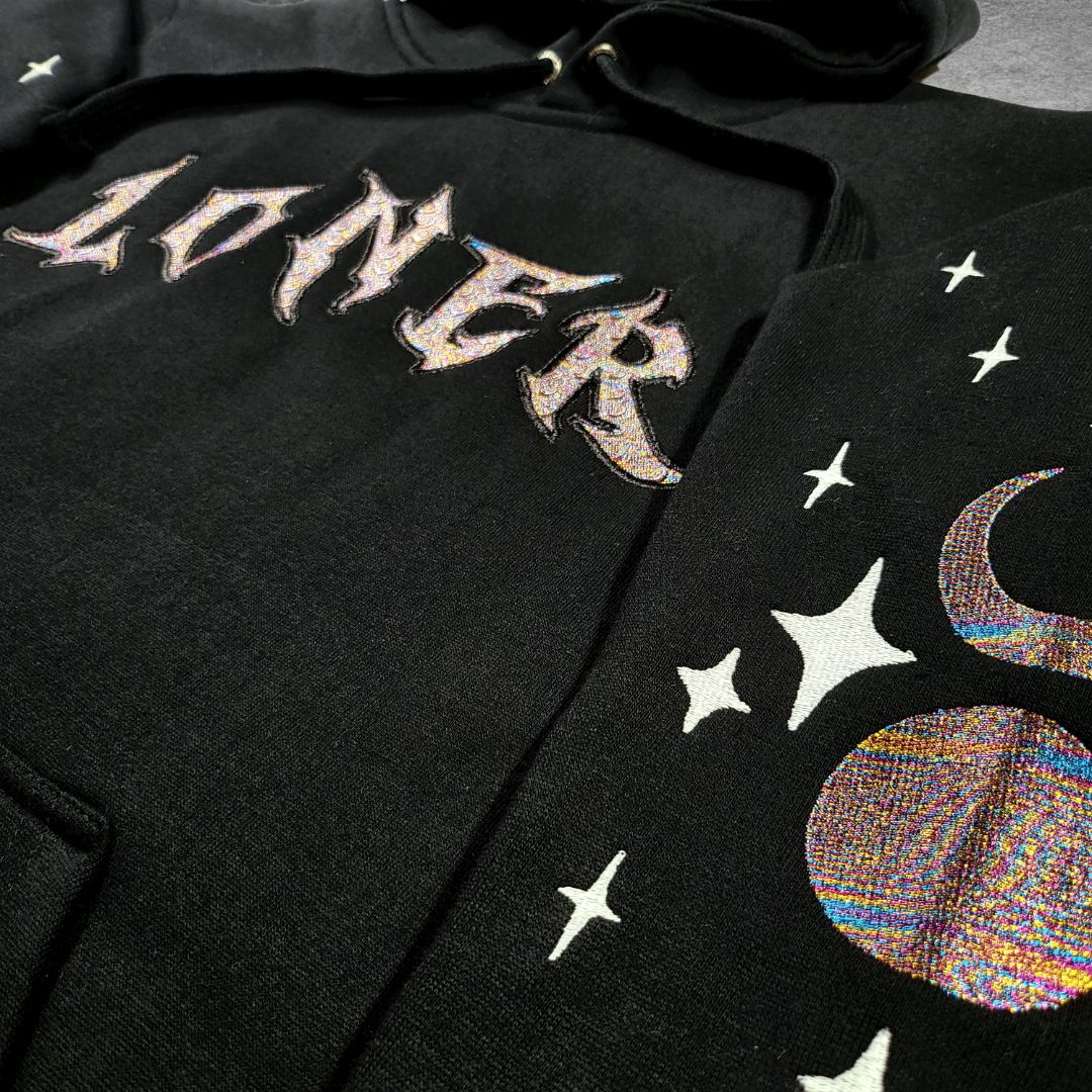 BLACK MOON HOODIE