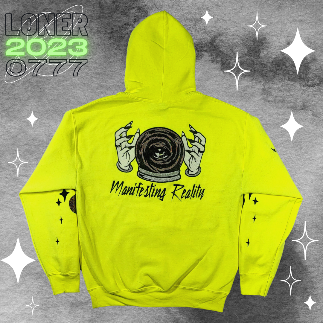 Neon moon hoodie hotsell